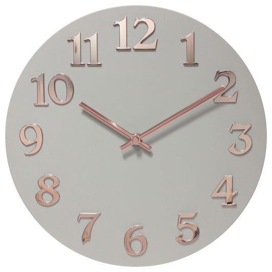 12 inch Modern Wall Clock, Vogue by Infinity Instruments