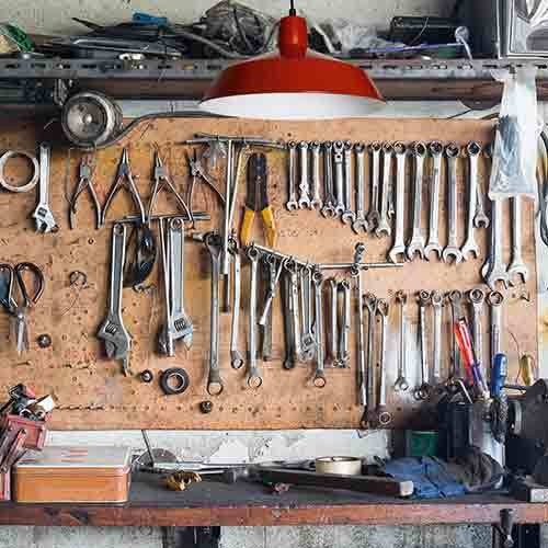 120V Commercial Grade Hanging Ceiling Pendant - 16\" Diameter, Blue